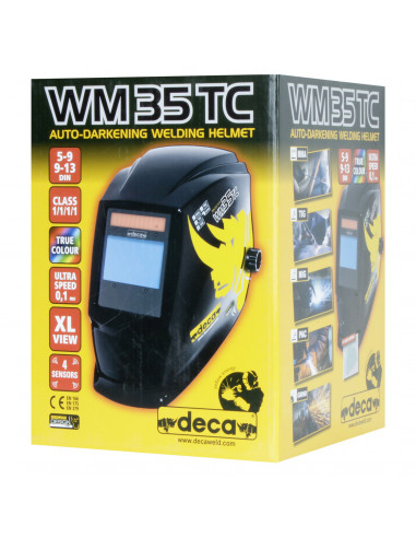 MASCARA DE SOLDAR FOTOSENSIBLE DECA ITALIA WM35TC