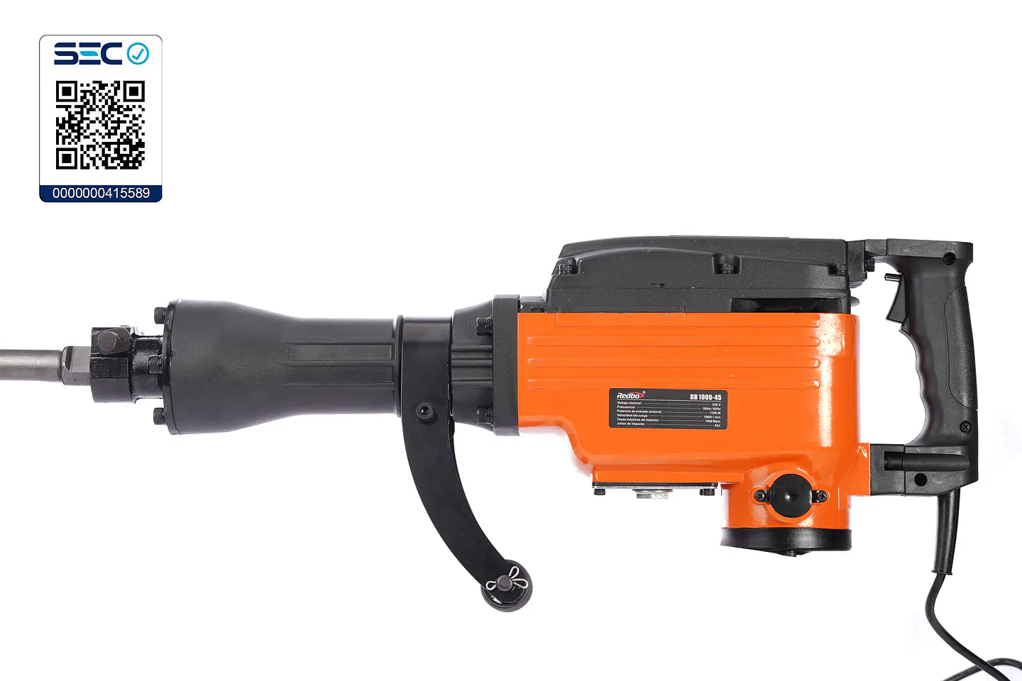 MARTILLO DEMOLEDOR ELECTRICO 1100W 45J REDBO DB 1000-45