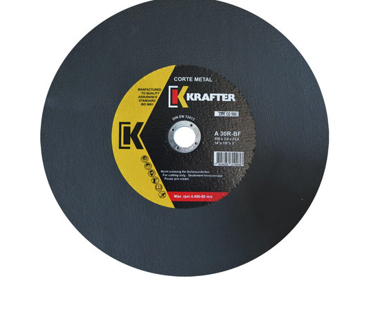 DISCO DE CORTE METAL 14′ X 3.0 mm KRAFTER
