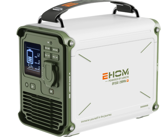 ESTACION DE ENERGÍA PORTÁTIL 350W EHOM  EP350