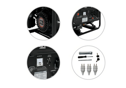 GENERADOR LONCIN LC3500F 3,1 KW PARTIDA MANUAL