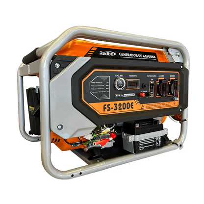 GENERADOR BENCINERO PARTIDA ELECTRICA REDBO FS-3200E
