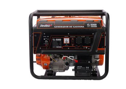 GENERADOR BENCINERO PARTIDA ELECTRICA 5,5 kW REDBO CL-5000
