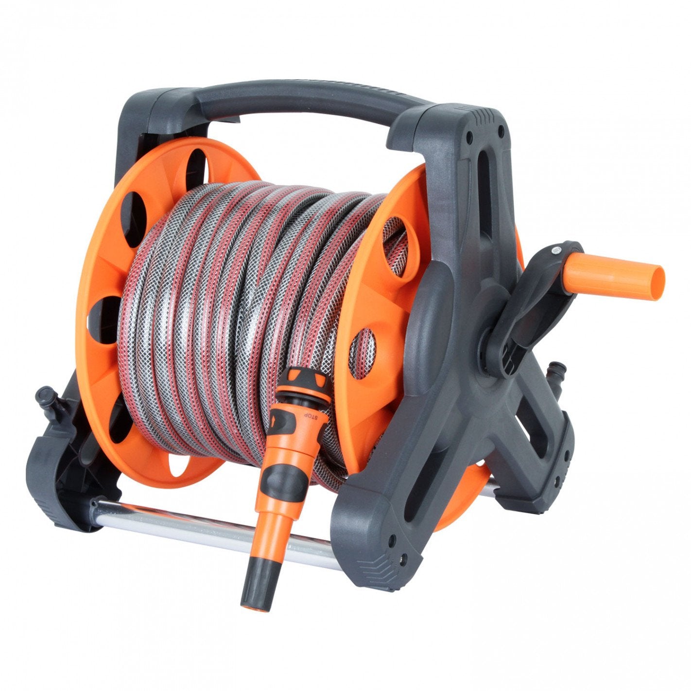 MANGUERA JARDIN 1/2" 20 METROS CON CARRO Y ACCESORIOS EVEREST