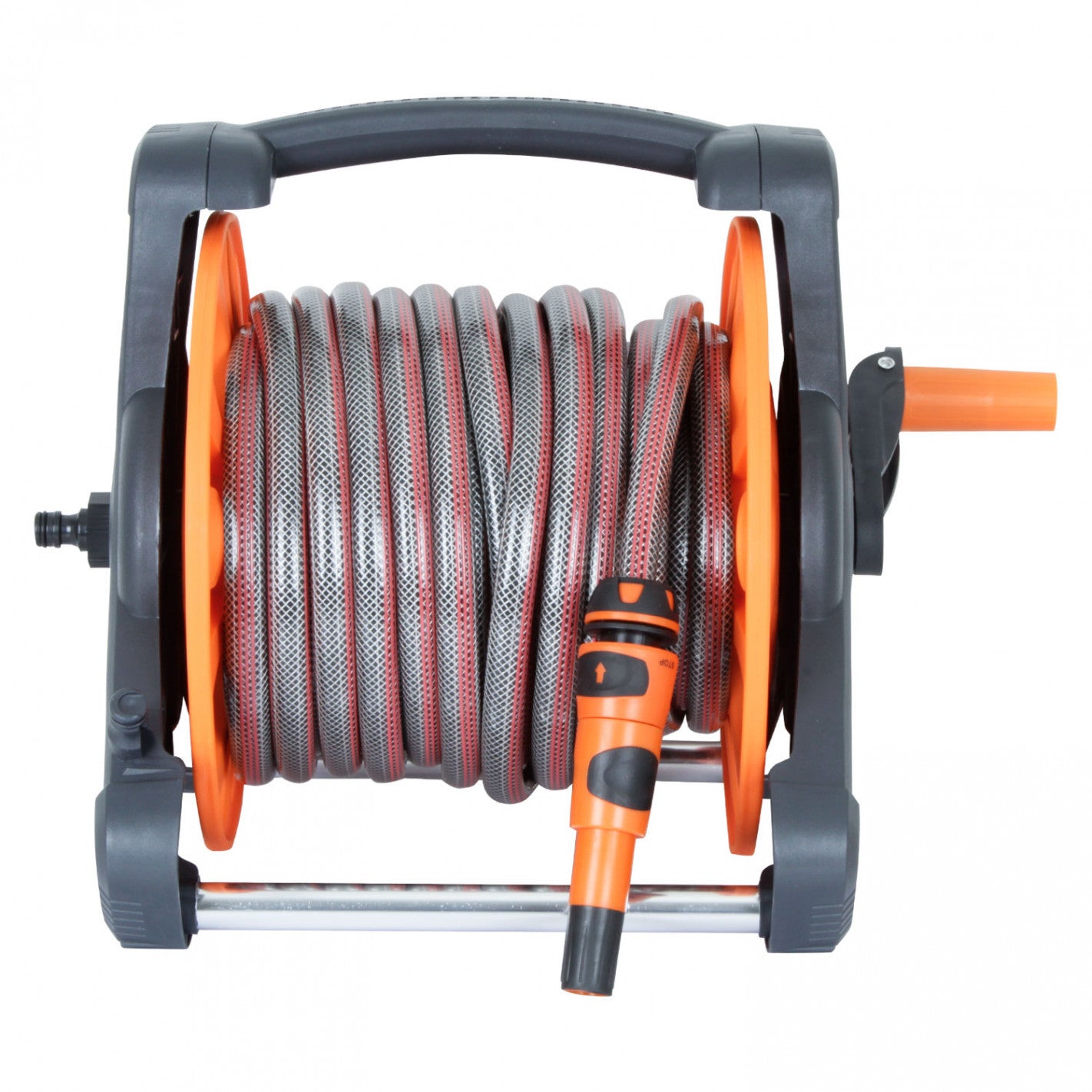 MANGUERA JARDIN 1/2" 20 METROS CON CARRO Y ACCESORIOS EVEREST