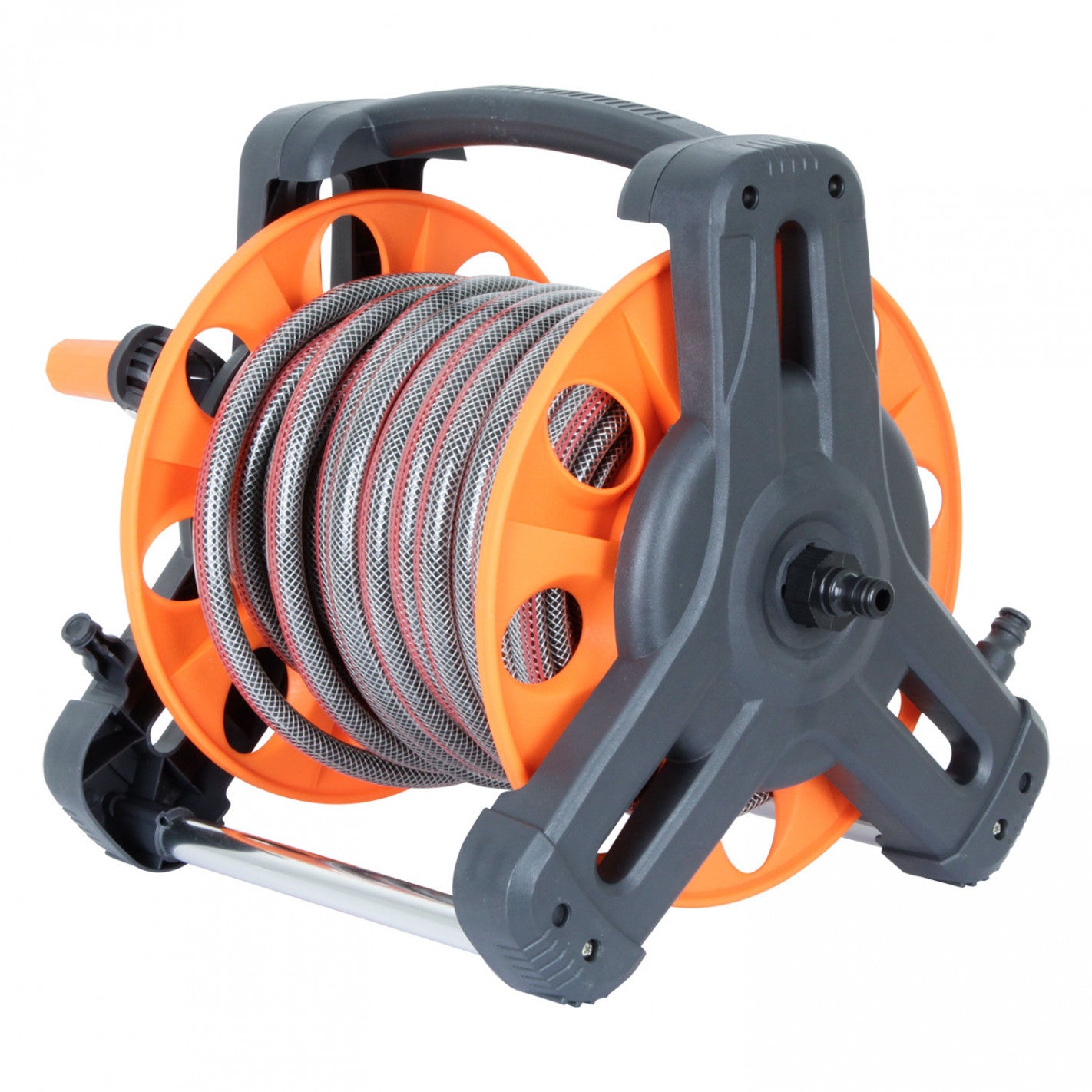 MANGUERA JARDIN 1/2" 20 METROS CON CARRO Y ACCESORIOS EVEREST