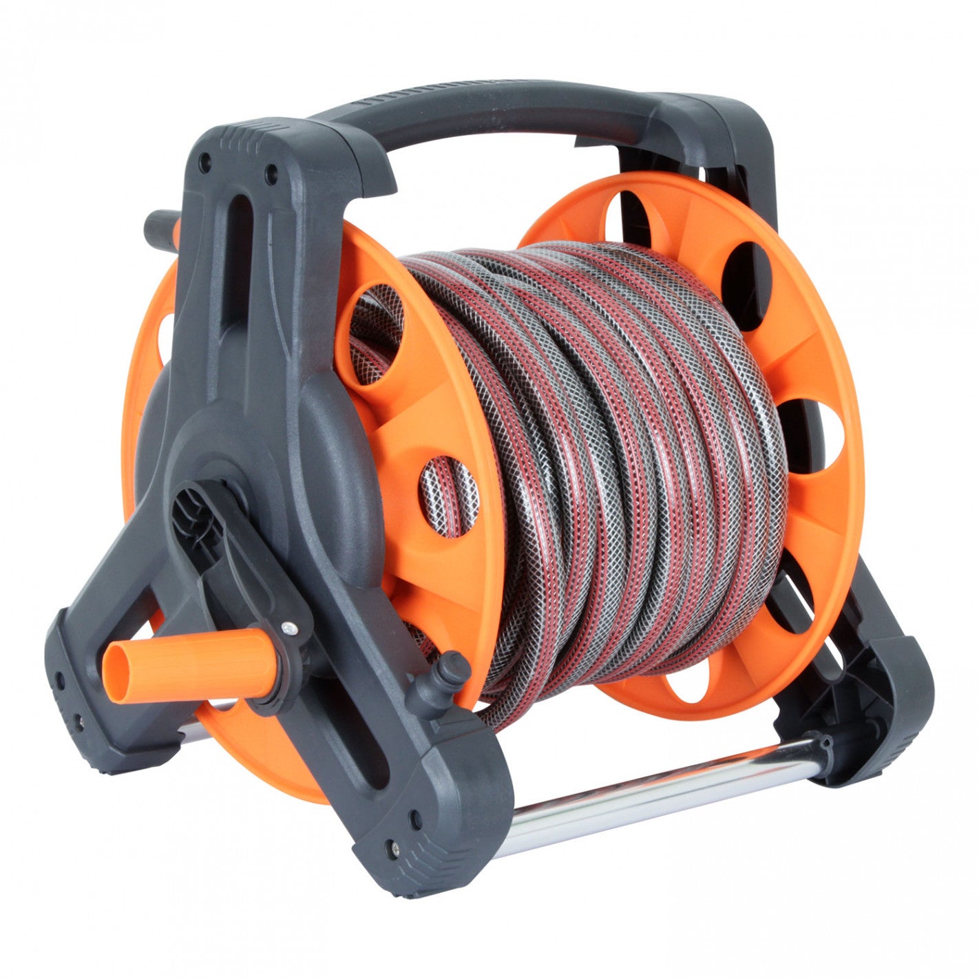 MANGUERA JARDIN 1/2" 20 METROS CON CARRO Y ACCESORIOS EVEREST