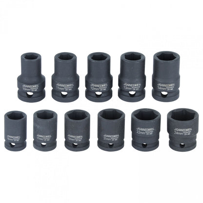 JUEGO de DADOS 1/2' 11 piezas S03A4111S JONNESWAY