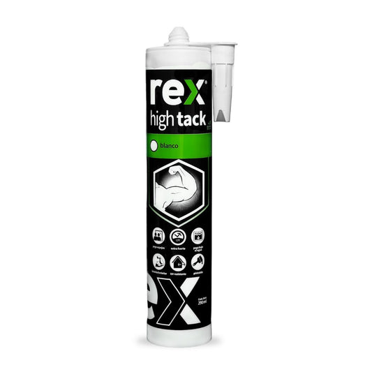 ADHESIVO HIGH TACK BLANCO 290 ML REX