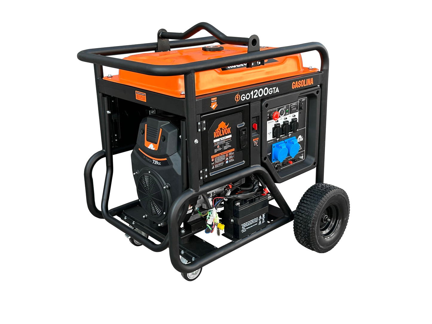 GENERADOR GASOLINA GO1200GTA 12KVA GASOLINA KOLVOK