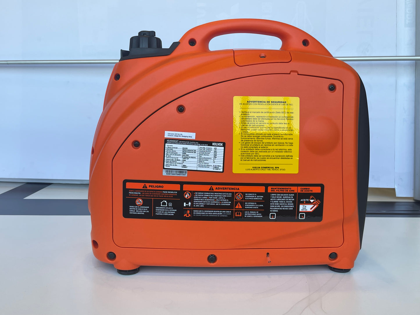 GENERADOR GASOLINA IG2000XT 2KVA KOLVOK
