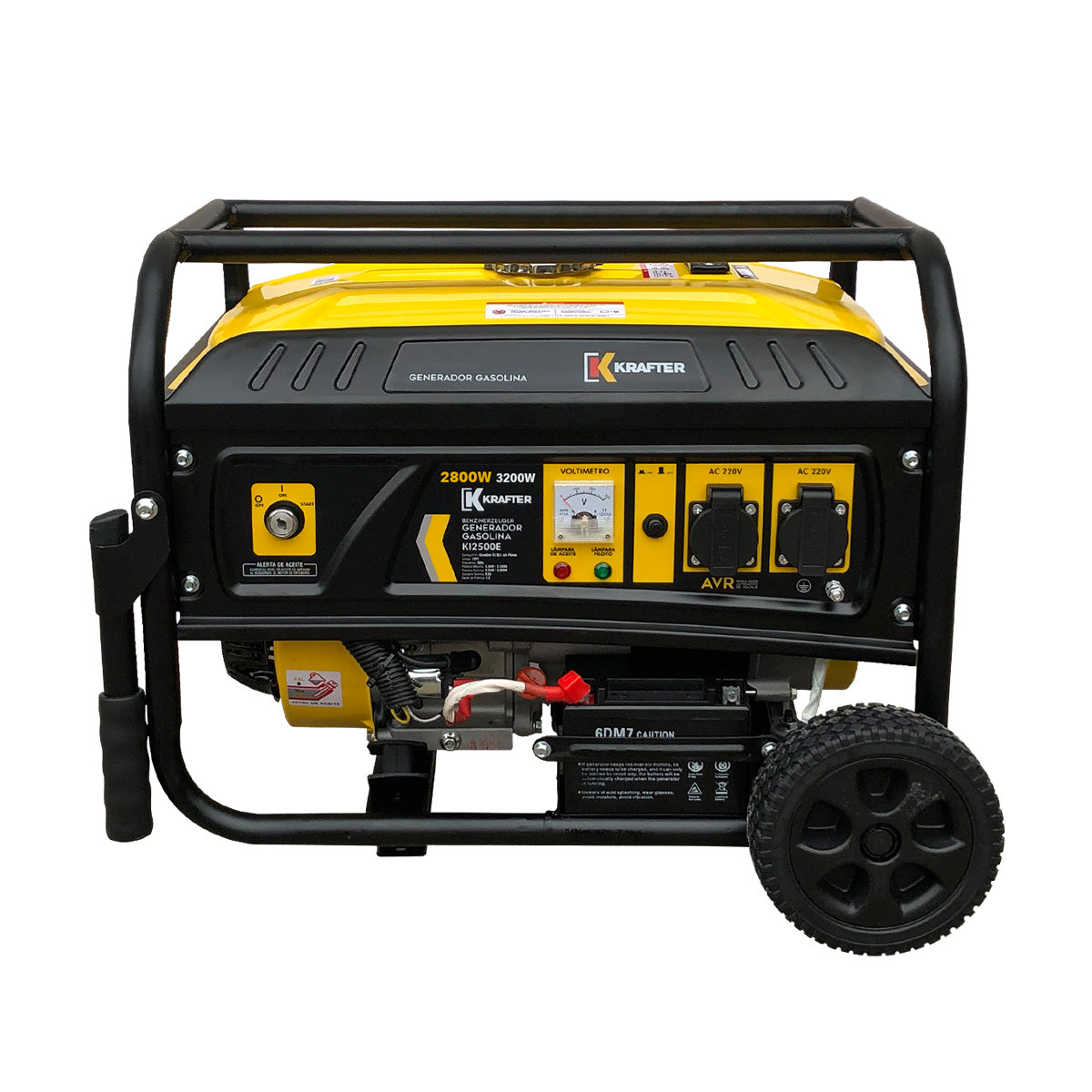 GENERADOR GASOLINA KRAFTER 3,2KVA KI3500E PE
