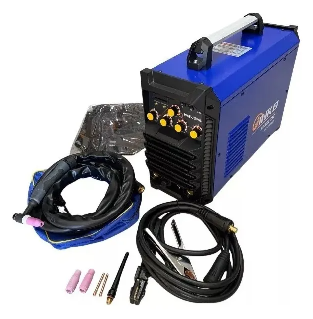 SOLDADORA INVERTER TIG ACDC ALUMINIO/MMA 250AMP