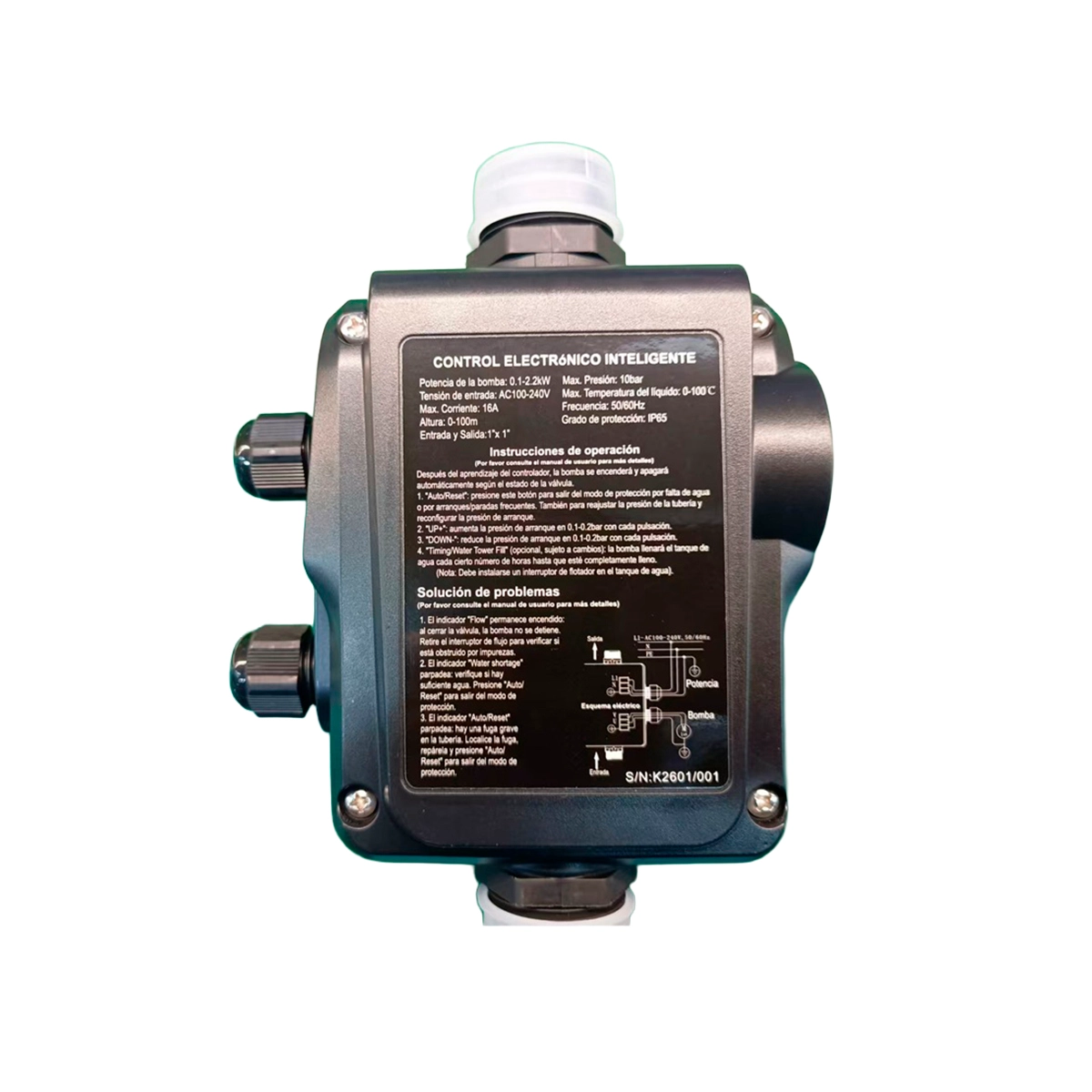 CONTROLADOR DE PRESION KRAFTER KG3B 2200SP