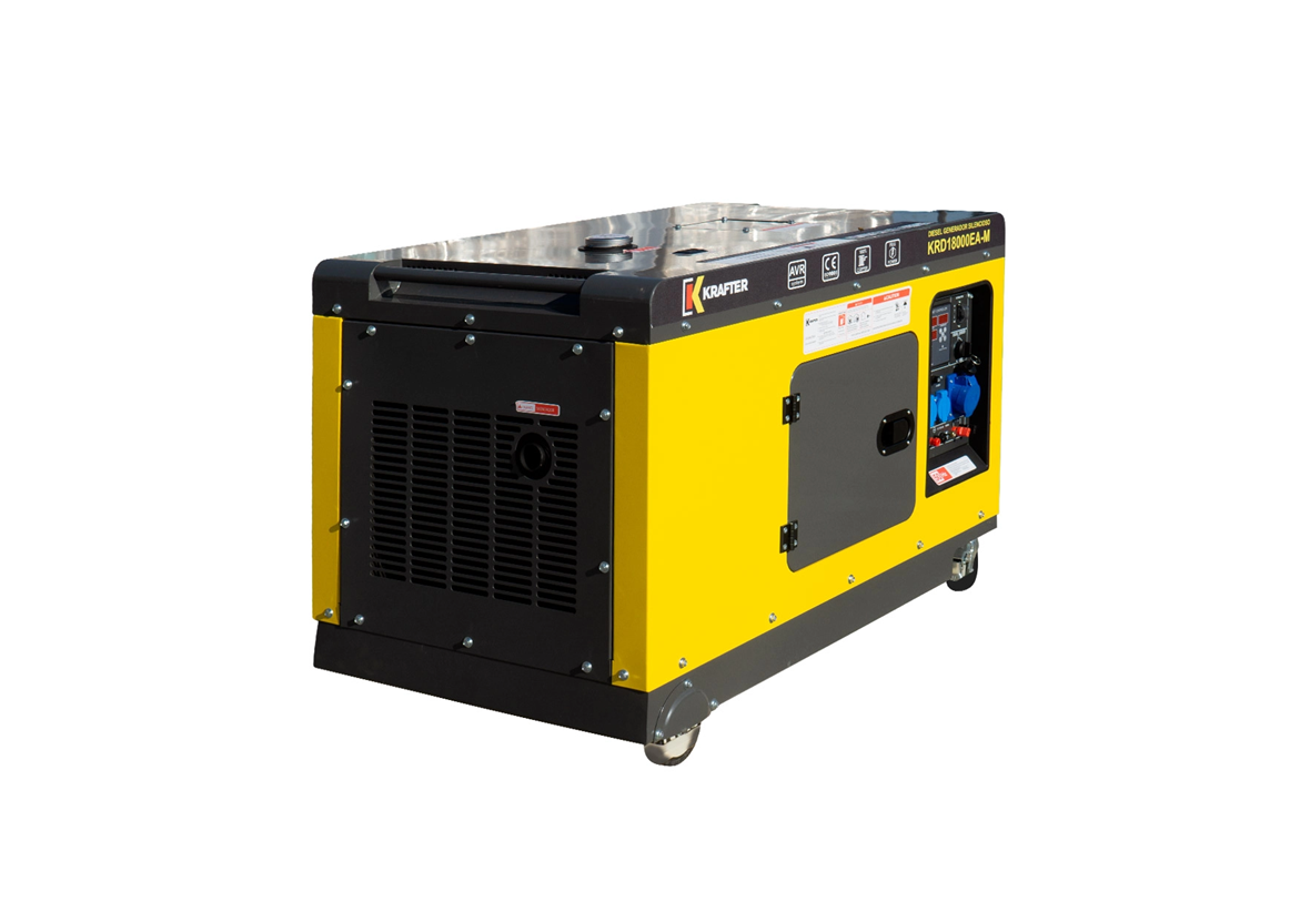 GENERADOR DIESEL 9 kVA KRAFTER KRD14000EA-M