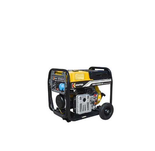 GENERADOR DIESEL 6 KVA KRAFTER KRD7000EA-M PARTIDA ELECTRICA
