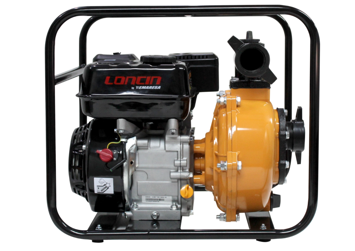 MOTOBOMBA LONCIN 2" X 2" ALTA PRESIÓN 6,5 HP LC50ZB60-4.5Q