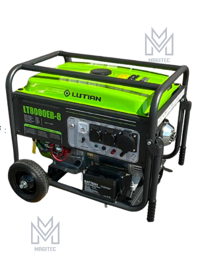 GENERADOR BENCINERO 6.0KW LUTIAN LT8000EB-8