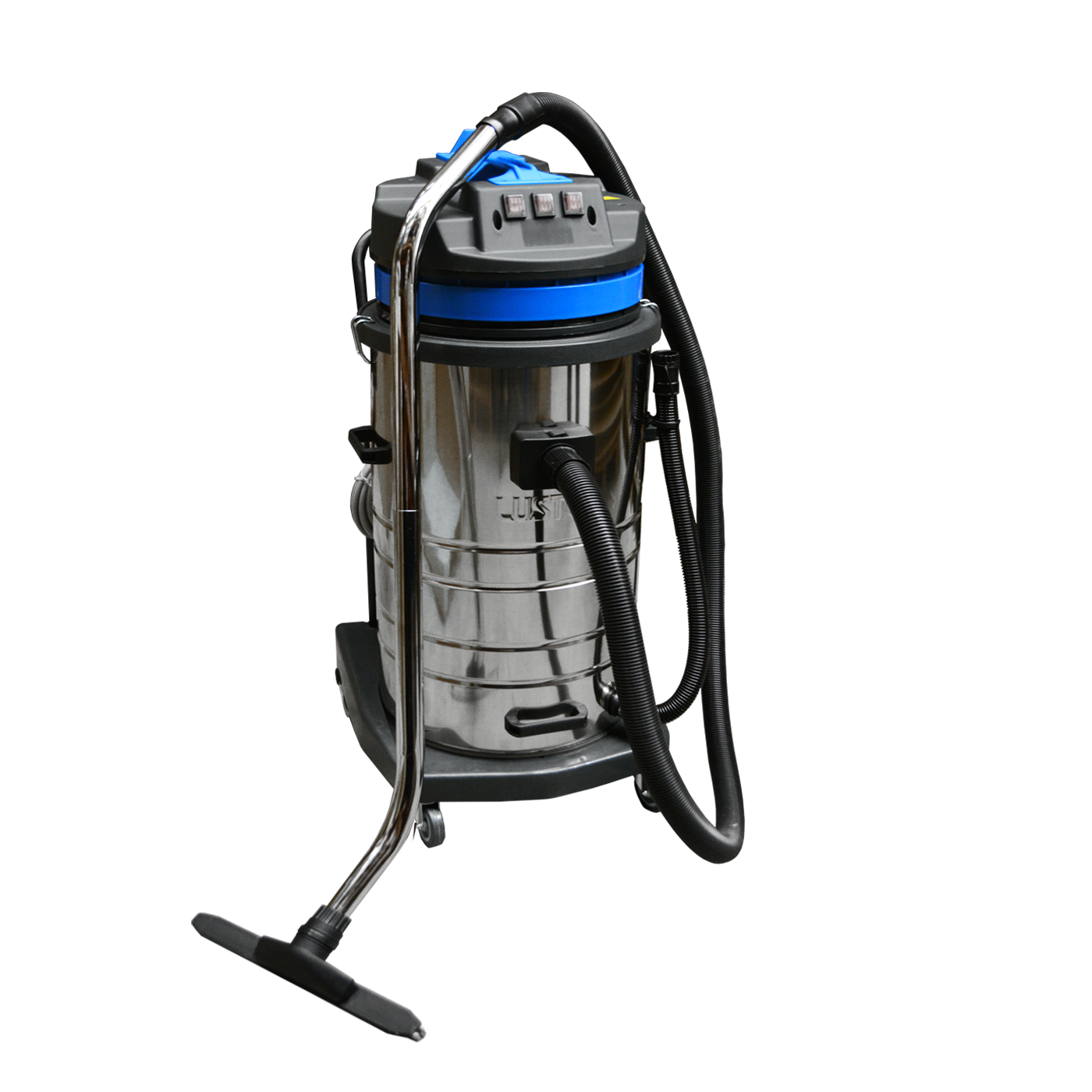 ASPIRADORA POLVO AGUA LUSTER 585 80L 3 MOTORES