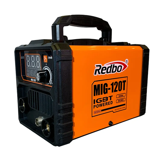 SOLDADORA MIG REDBO 120T + ACCESORIOS