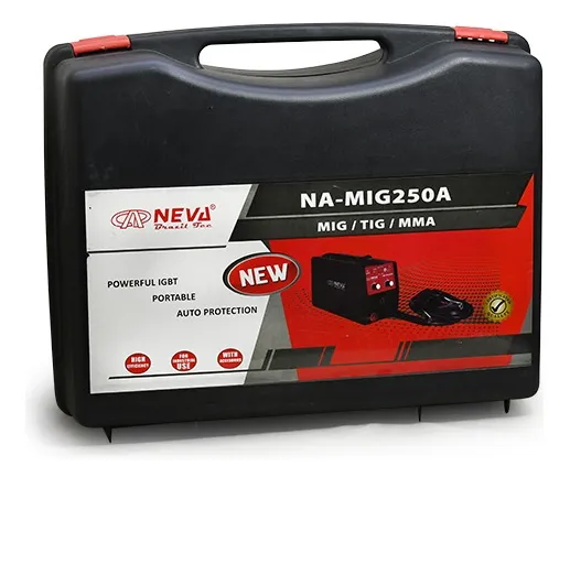 SOLDADORA MIG 250AMP 1KG NEVA NA-MIG250A