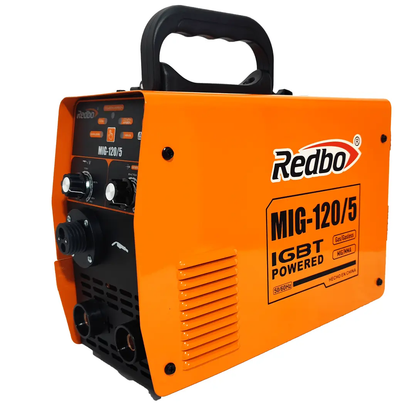SOLDADORA 3 EN 1 MIG/TIG LIFT/MMA REDBO MIG-120/5kg