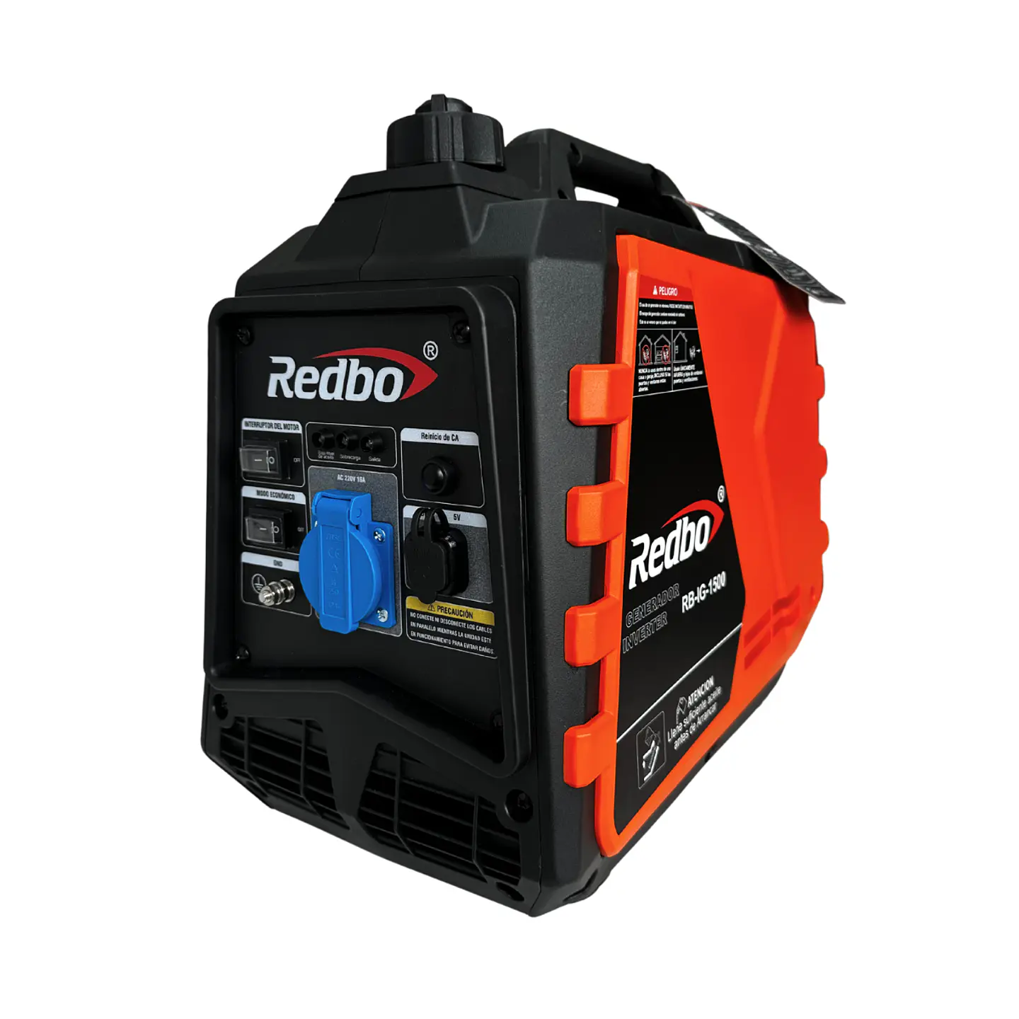 GENERADOR INVERTER GASOLINA 1,5 kW SILENCIOSO REDBO RB-IG-1500