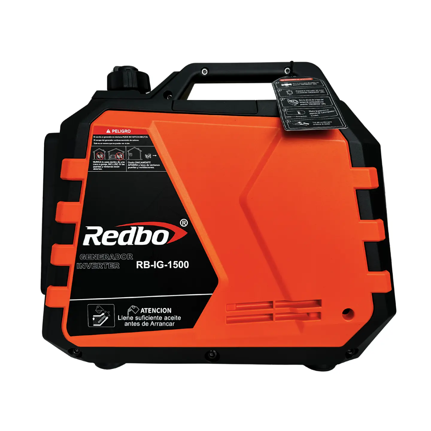GENERADOR INVERTER GASOLINA 1,5 kW SILENCIOSO REDBO RB-IG-1500