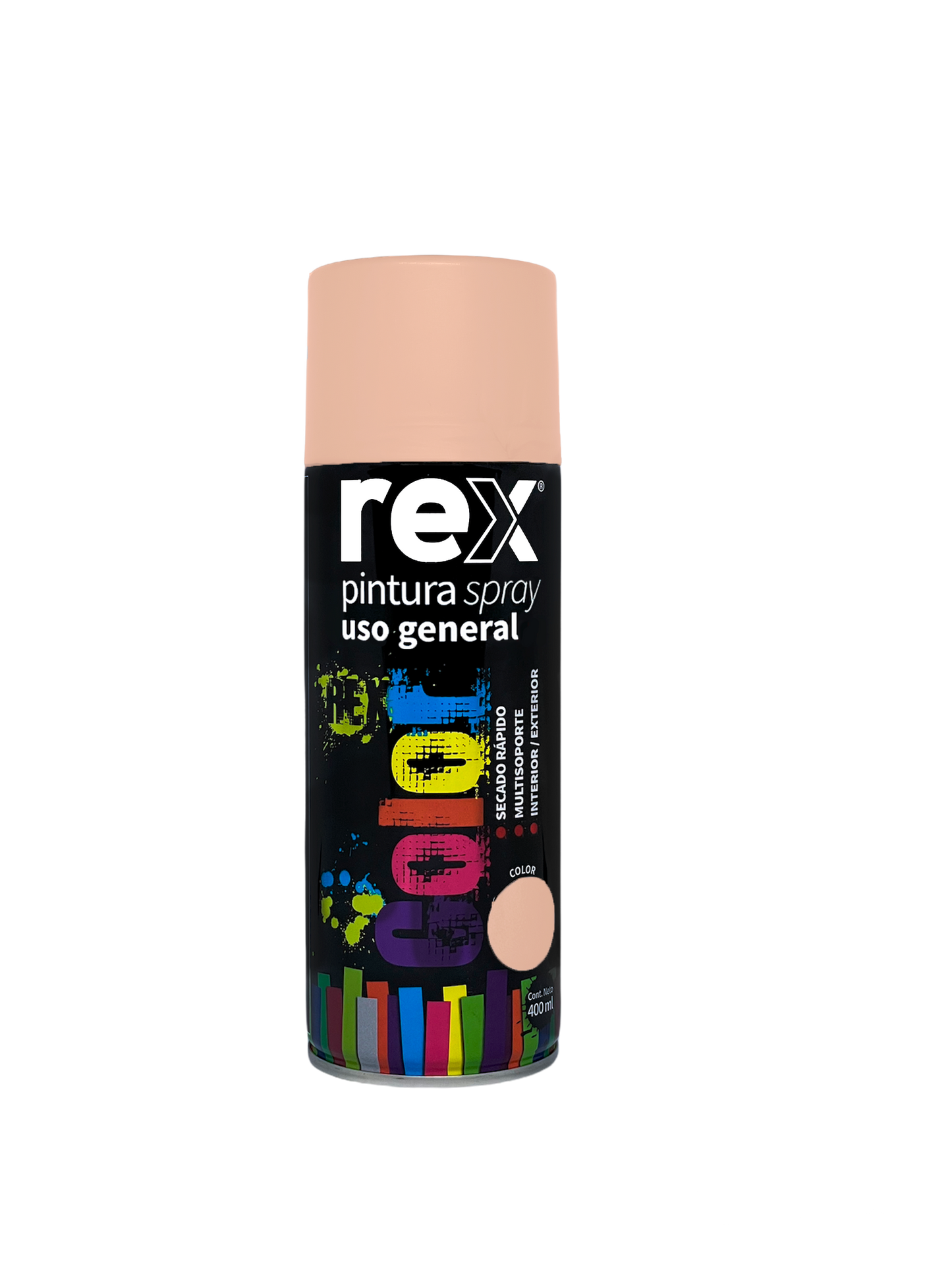 PINTURA SPRAY USO GENERAL 400mL ROSA REX