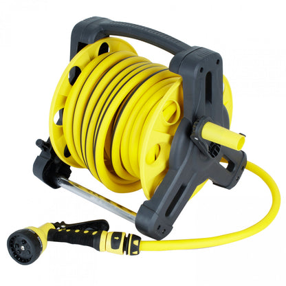 MANGUERA JARDIN KIGFLEX 1/2" 20 METROS CON CARRO Y ACCESORIOS EVEREST