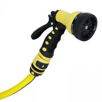 MANGUERA JARDIN KIGFLEX 1/2" 20 METROS CON CARRO Y ACCESORIOS EVEREST