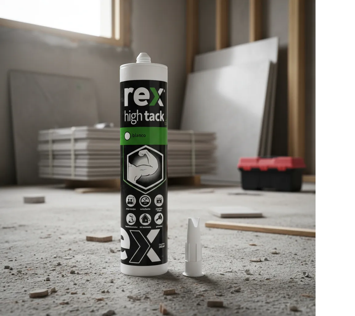 ADHESIVO HIGH TACK BLANCO 290 ML REX