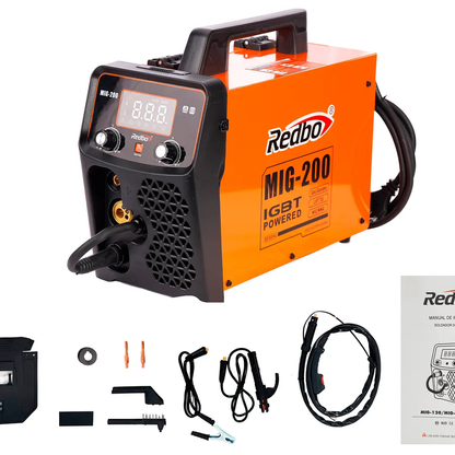 SOLDADORA PROFESIONAL MIG-200 REDBO