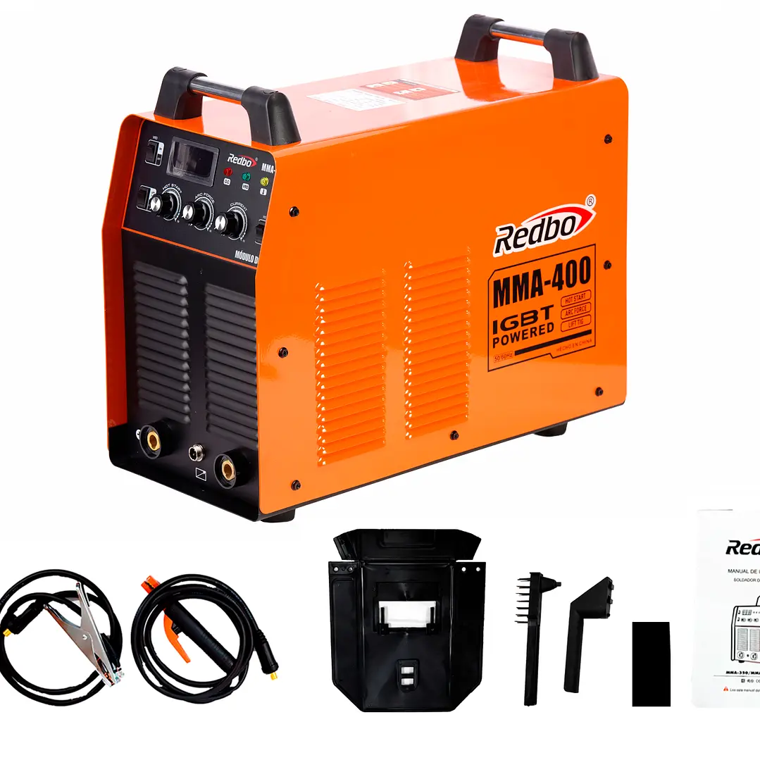 SOLDADORA INVERTER INDUSTRIAL MMA-400 REDBO