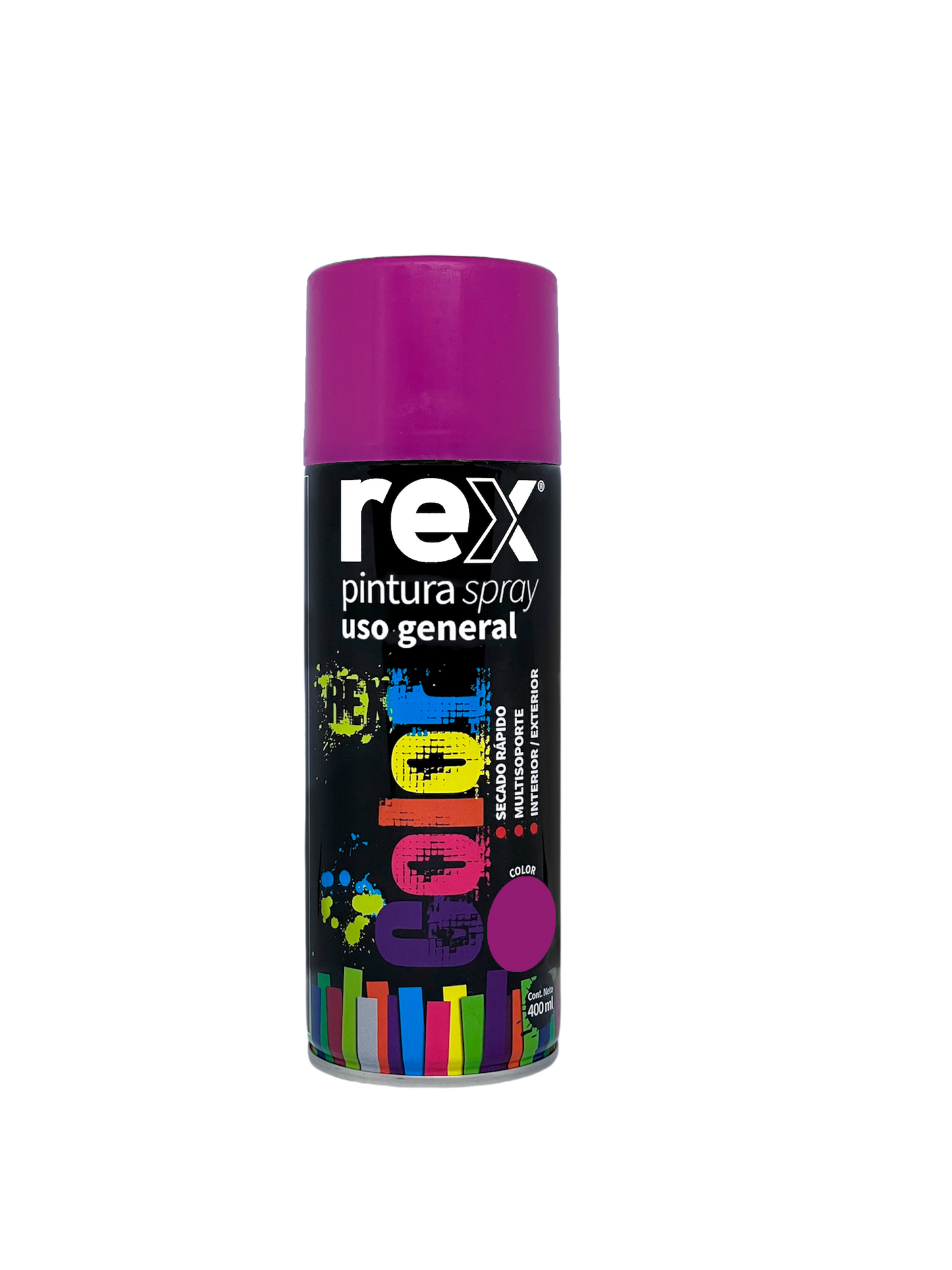 PINTURA SPRAY USO GENERAL 400mL VIOLETA REX