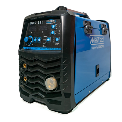 SOLDADORA INVERTER MULTIPROCESO MIG/MMA/TIG WELTEC WTC-185