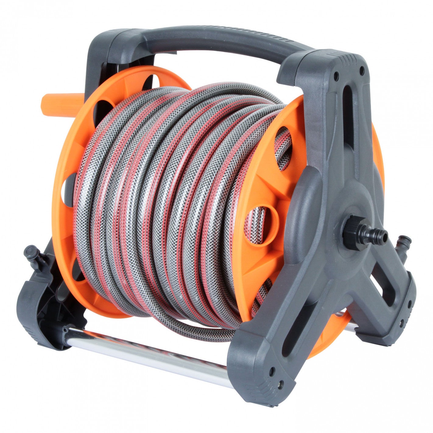 MANGUERA JARDIN 1/2" 30 METROS CON CARRO Y ACCESORIOS EVEREST