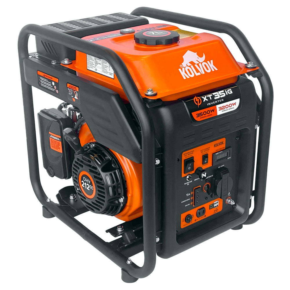 GENERADOR GASOLINA XT35IG 3.5KVA KOLVOK