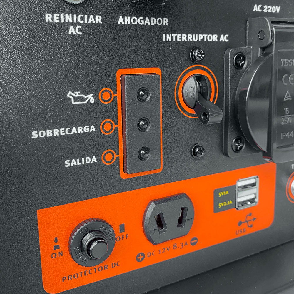 GENERADOR GASOLINA XT35IG 3.5KVA KOLVOK