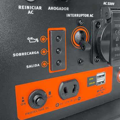 GENERADOR GASOLINA XT35IG 3.5KVA KOLVOK