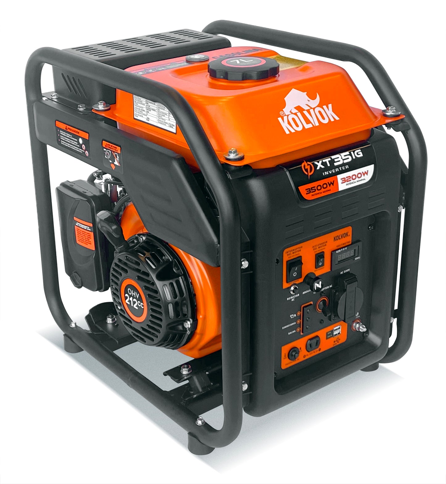 GENERADOR GASOLINA XT35IG 3.5KVA KOLVOK