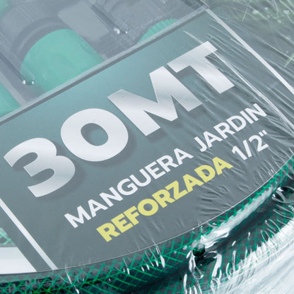 MANGUERA JARDIN REFORZADA 1/2"x 30 METROS CON ACCESORIOS EVEREST