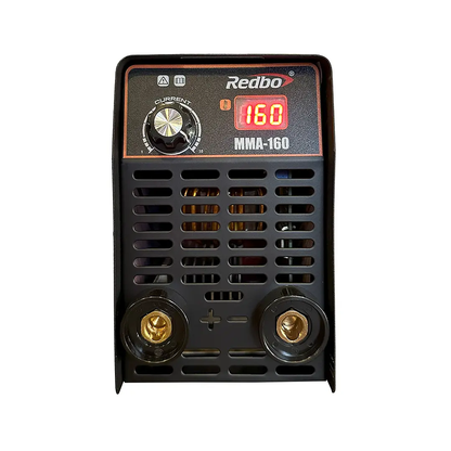 SOLDADORA INVERTER MMA-160 NEGRA REDBO