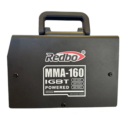 SOLDADORA INVERTER MMA-160 NEGRA REDBO