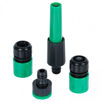 MANGUERA JARDIN REFORZADA 1/2"x 15 METROS CON ACCESORIOS EVEREST