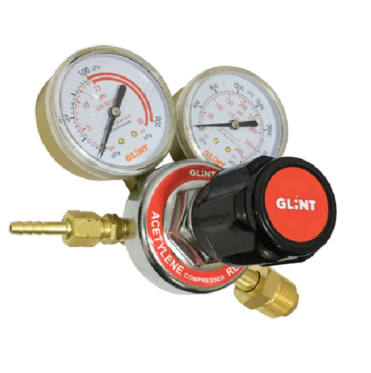 REGULADOR DE ACETILENO BRONCE GLINT