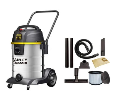 ASPIRADORA POLVO AGUA STANLEY 1200W 45L