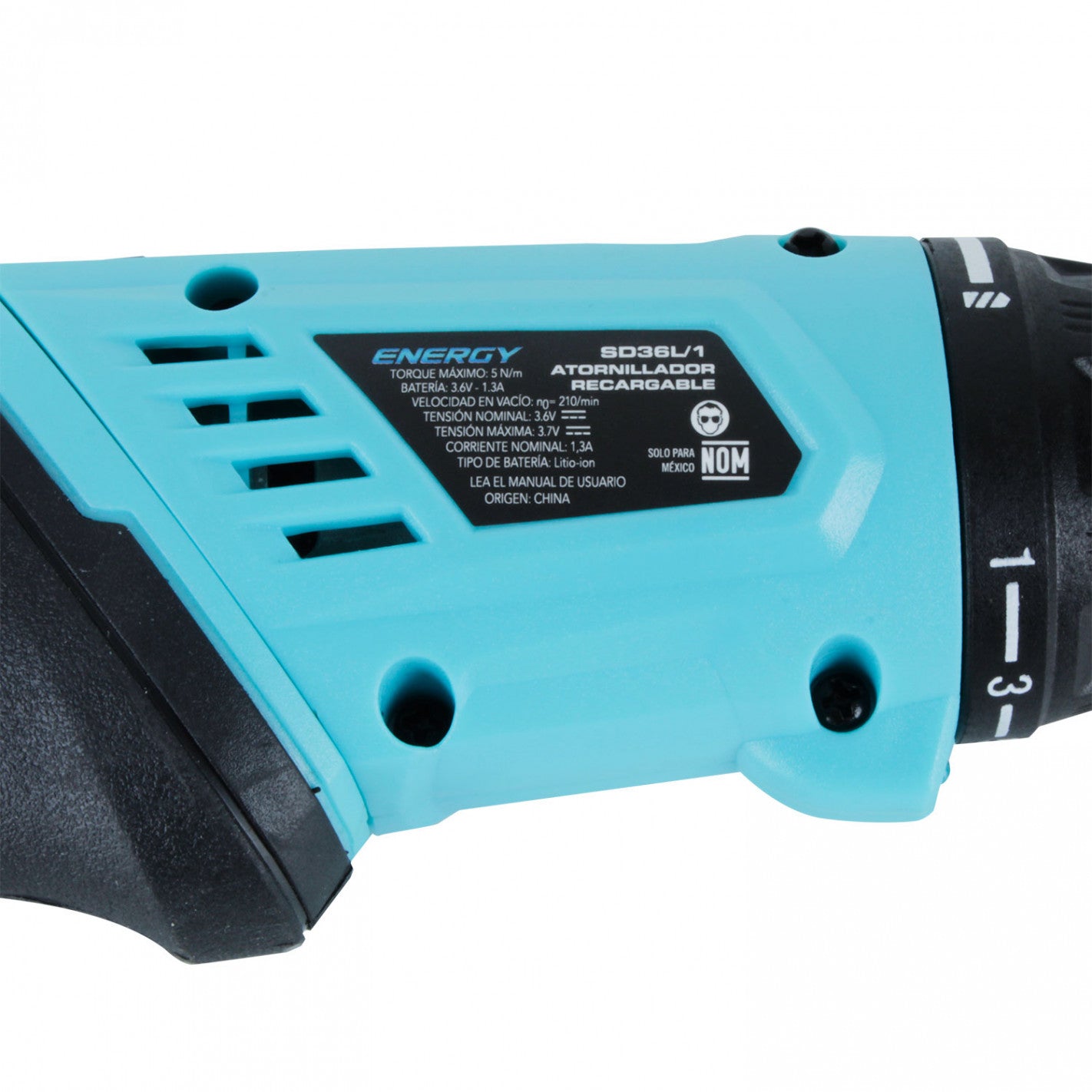 ATORNILLADOR INALAMBRICO 3,6V ENERGY SD36L/1