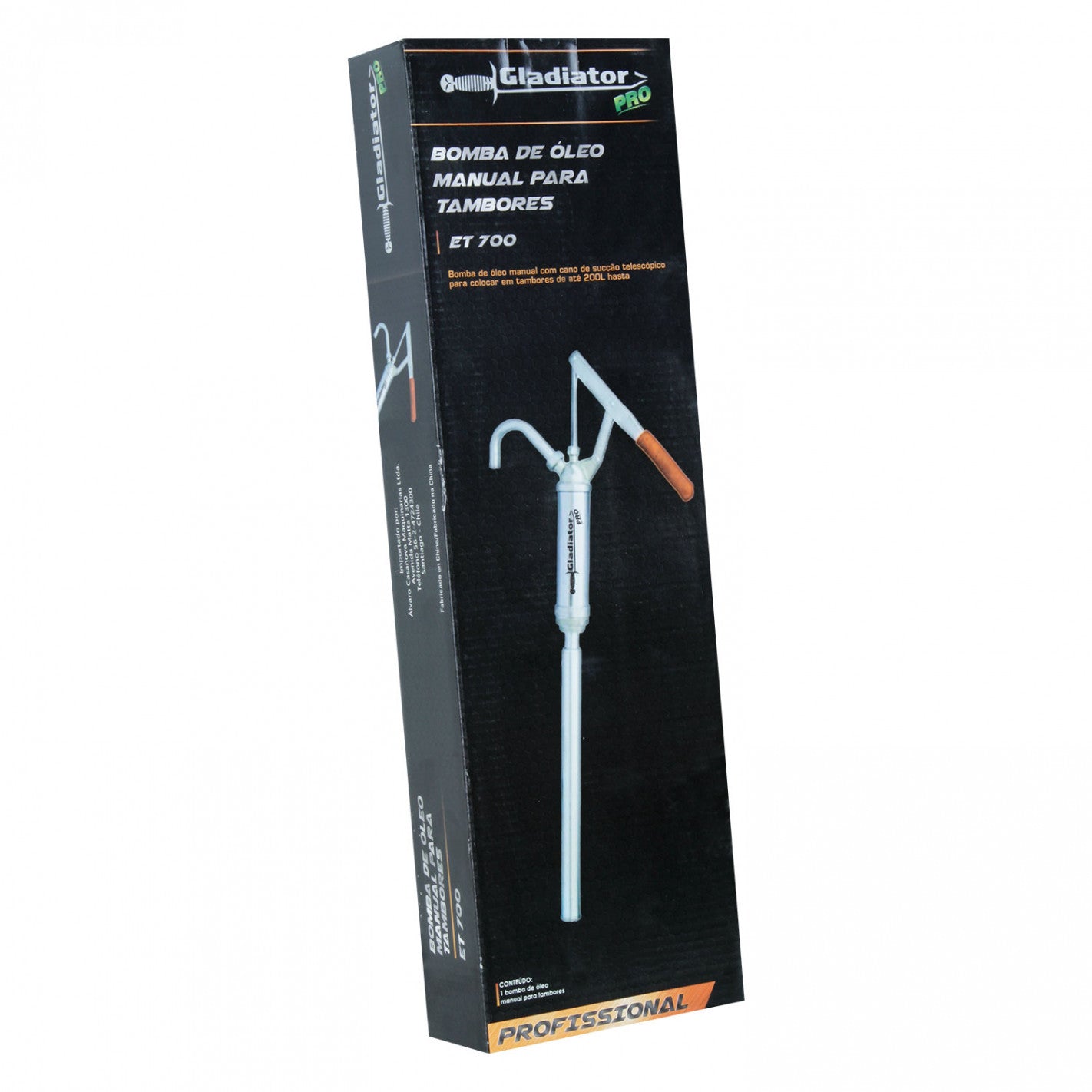 BOMBA DE ACEITE MANUAL PARA TAMBORES GLADIATOR ET 700