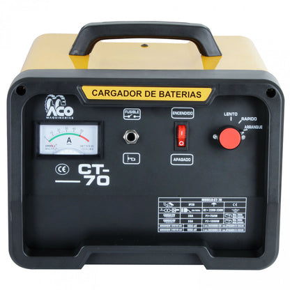 CARGADOR DE BATERIA 12/24VOLTS CT-70
